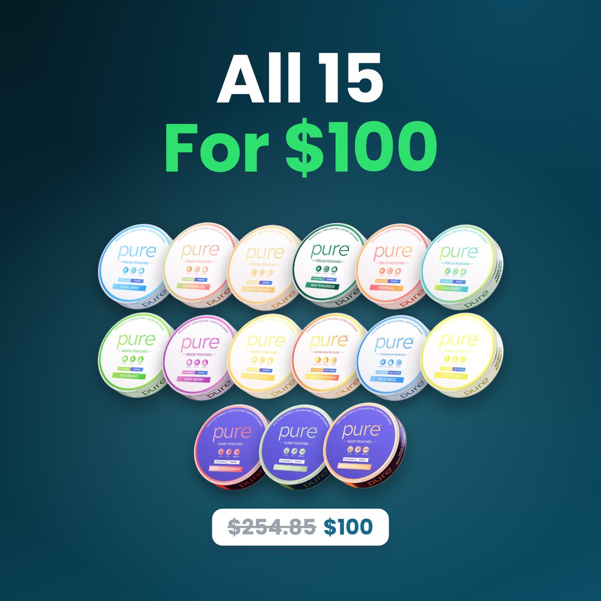 Black Friday All 15 for 100